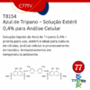 Azul de Tripano T8154 – 100 mL | Solução Estéril 0,4% para Análise Celular | T8154