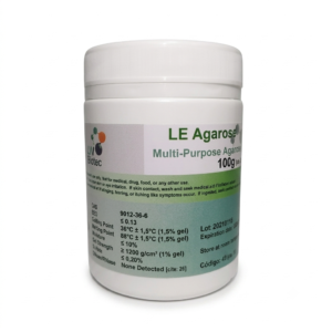 Agarose para Eletroforese de DNA Alta Pureza >99% | CAS 9012-36-6 | 100g