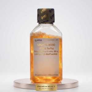 Soro Fetal Bovino Estéril BioPlus 500mL | Cultura Celular | Nova Biotecnologia