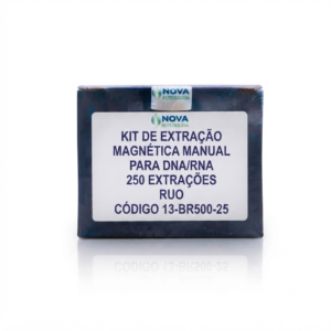 Kit de Extração Magnética Manual para DNA/RNA – 250 extrações – RUO Código 13-BR500-25