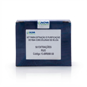 Kit para extração e purificação de RNA com colunas de sílica - 50 extrações - RUO - 13-BR850-50
