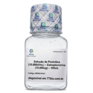 Solução de Penicilina (10.000U/mL) - Estreptomicina (10.000µg) - 100mL