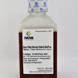 Soro Fetal Bovino Estéril - BioPlus - 500mL